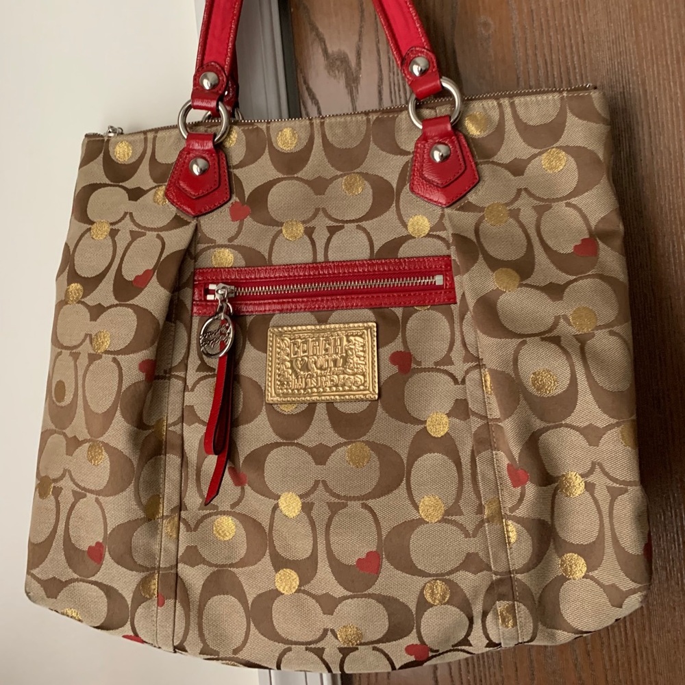 Coach Poppy Tote Bag